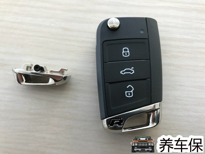 途观遥控钥匙更换电池详细教程