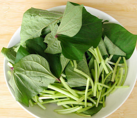 十渡的红薯叶--蔬菜皇后
