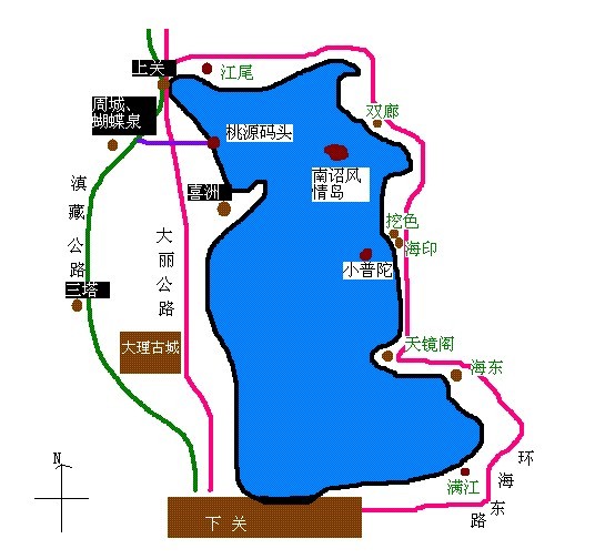 大理景点周城旅游攻略