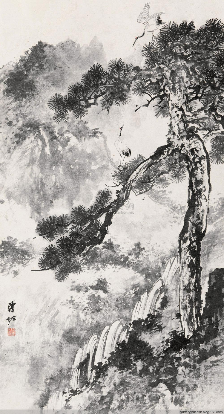 【国画】爱新觉罗·溥佐作品集(3)