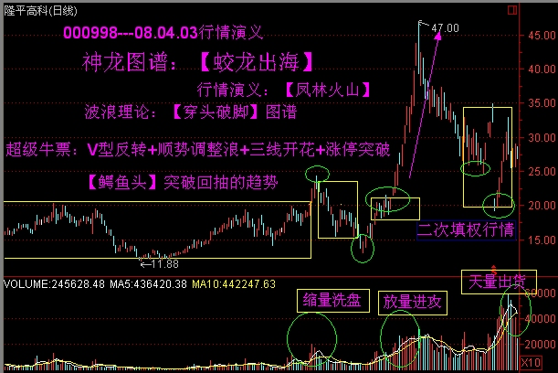 牛股形态分析之一