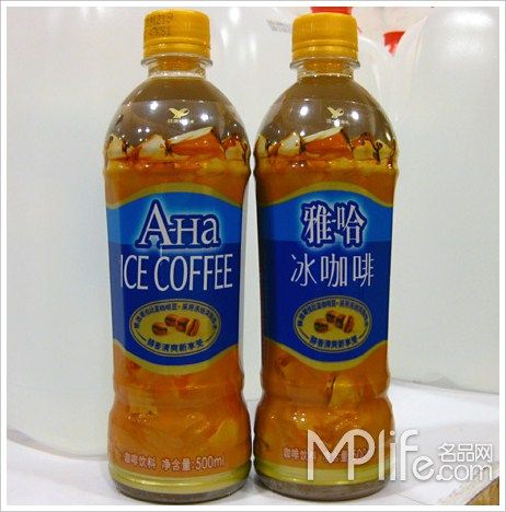 统一雅哈冰咖啡 500ml原价$4.20 现价$3.90