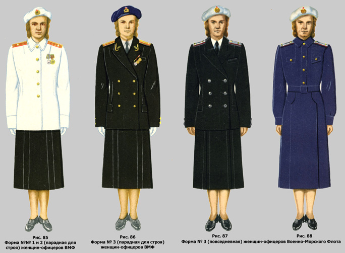 苏联武装力量军人的着装—1955年(本章更新完毕 苏联画廊 苏联