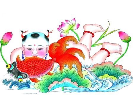 中国传统年画插画艺术