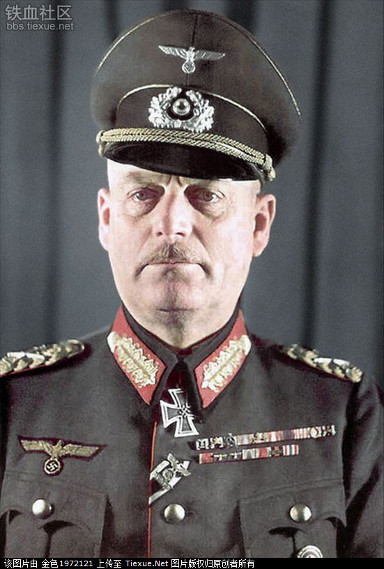 始终是希特勒最亲近的军事顾问和忠顺的助手,深信军人以服从为天职