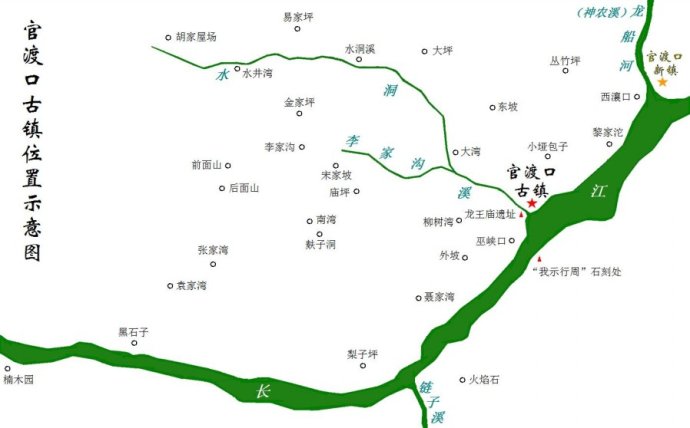 15公里处,南临滚滚长江,北靠郁郁东坡,东接龙船河(神农溪)出口西瀼口