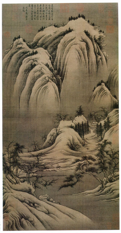 四大家山水画