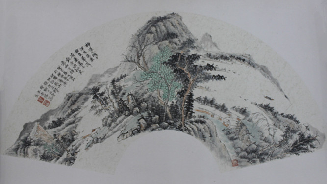 董传政山水画欣赏