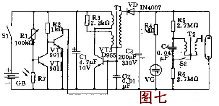 [ 电路图 ] 电子闪光灯电路图大全