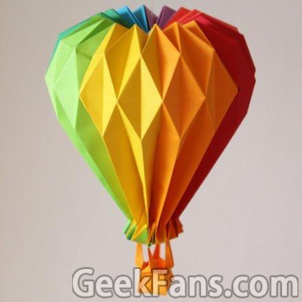 [ 教程 ] 热气球折纸教程