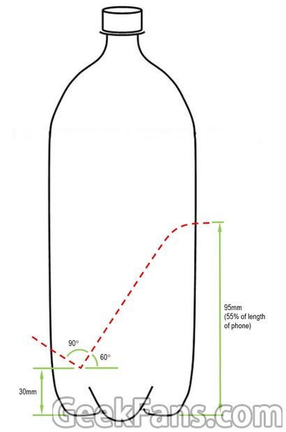 [ 教程 ] 饮料瓶做手机支架