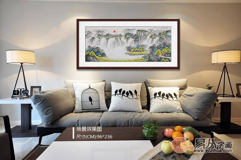 为什么客厅一定要选择山水画,客厅挂山水画好吗?