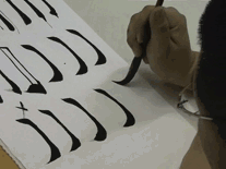 楷书还写不好看看最全欧楷笔法动态图赶紧收藏