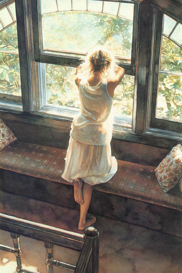 来自美国的顶级水彩大师steve hanks!