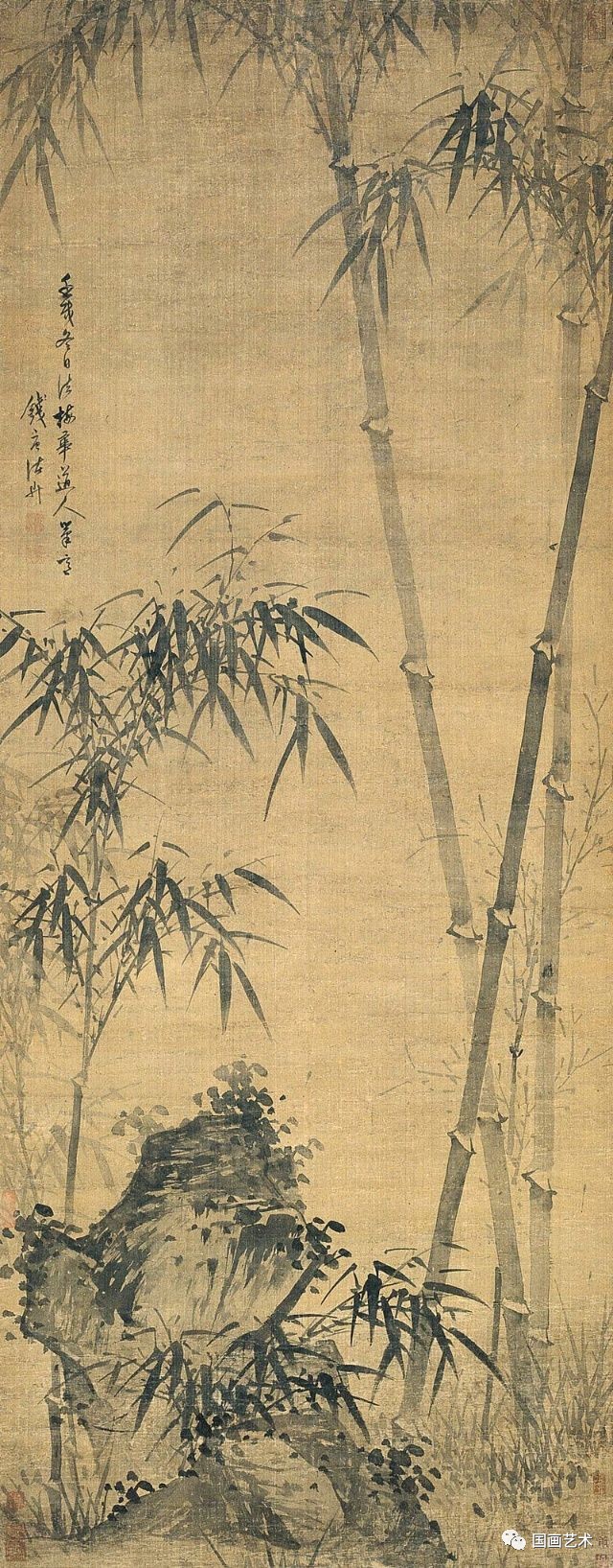 清代名家:诸升画竹作品欣赏 (转载)