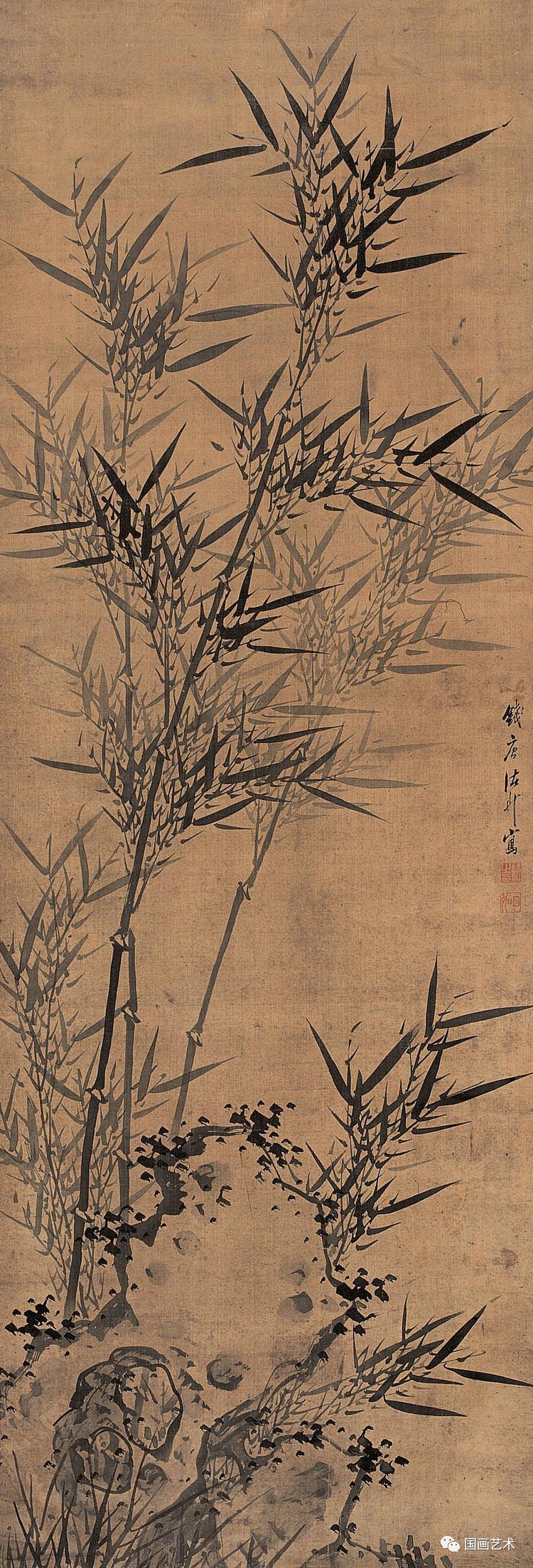 清代名家:诸升画竹作品欣赏