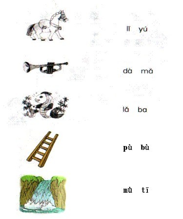 小学一年级拼音练习题集 (转载)