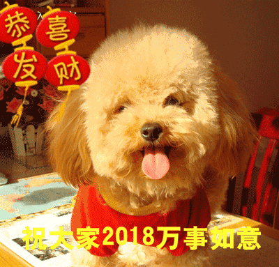 2018狗年春节祝福问候表情图片!最新最全,快收好! (转载)