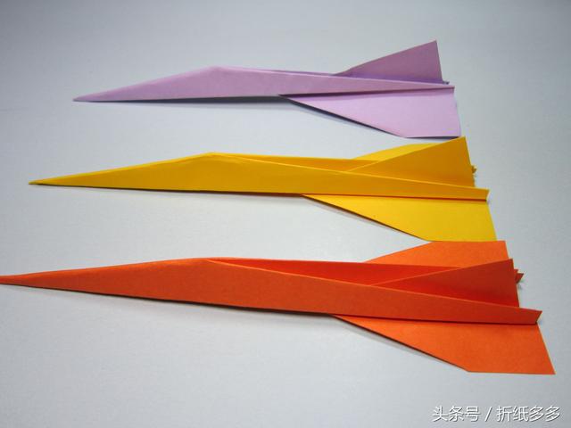 纸飞机的折法 折飞机大全 图解