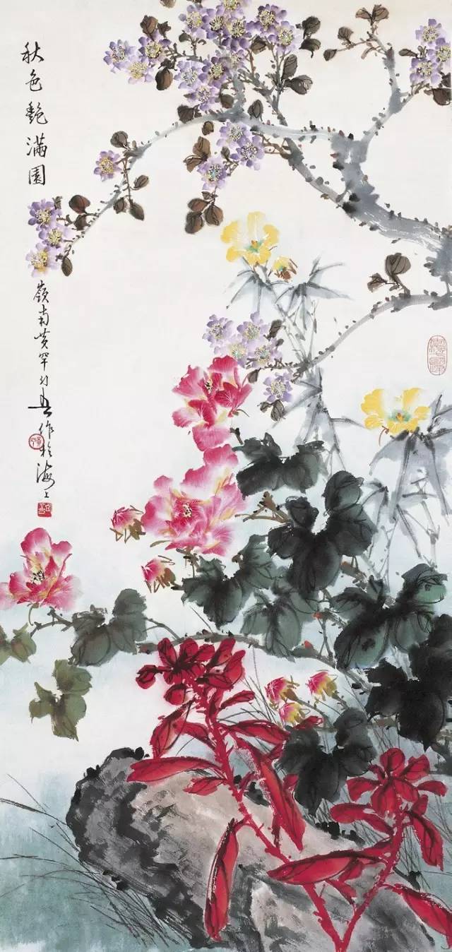 花鸟画100幅大赏,清新,去除俗气!