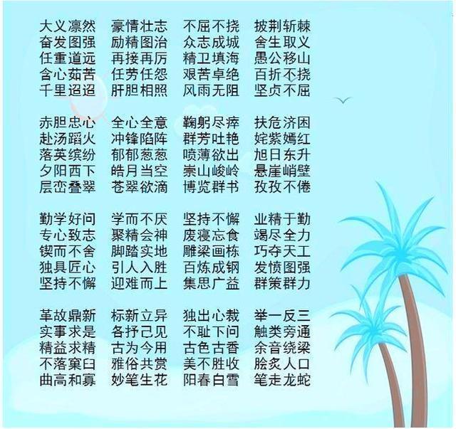 小学语文1-6年级重点成语,格言,农谚,歇后语,对联汇总