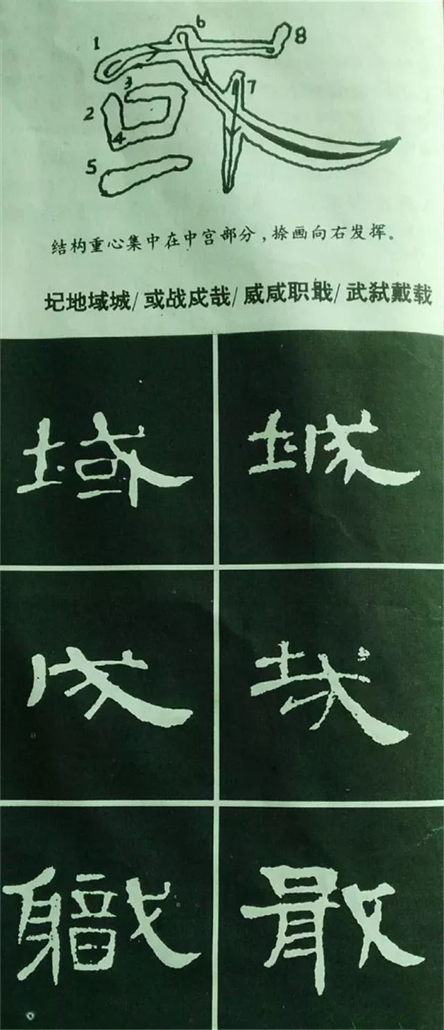 隶书《曹全碑》偏旁部首全解析(上)