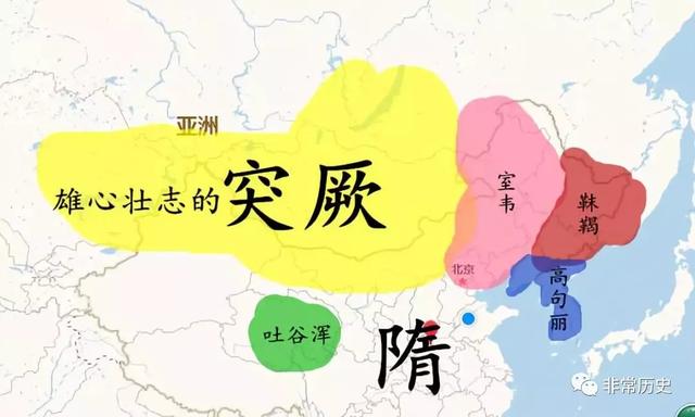 鲜卑拓跋部创立了北魏,这就是南北朝中长江以北的王朝,北魏一直跟