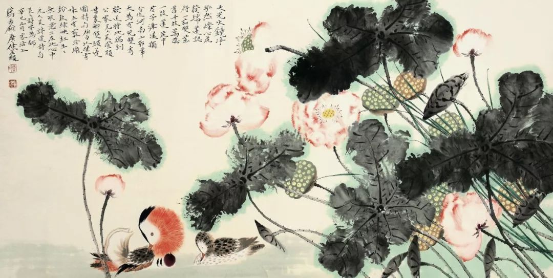 贾广健工笔花鸟100幅