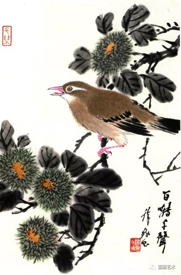 写意花鸟参考:徐家昌百鸟百花画集(2)