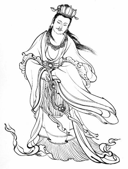 普贤真人,还真不客气,在元始天尊的门下就做菩萨打扮了.