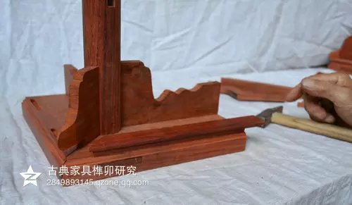 古典家具榫卯结构(十六)——一腿三牙方桌