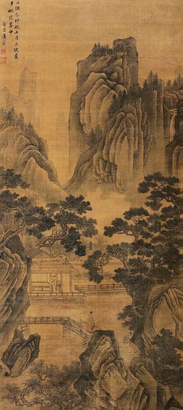 悲情才子唐伯虎的精品画作100幅!