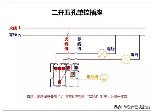 30年老电工总结,单控,双控全屋开关,插座接线图,太实用了 (转载)