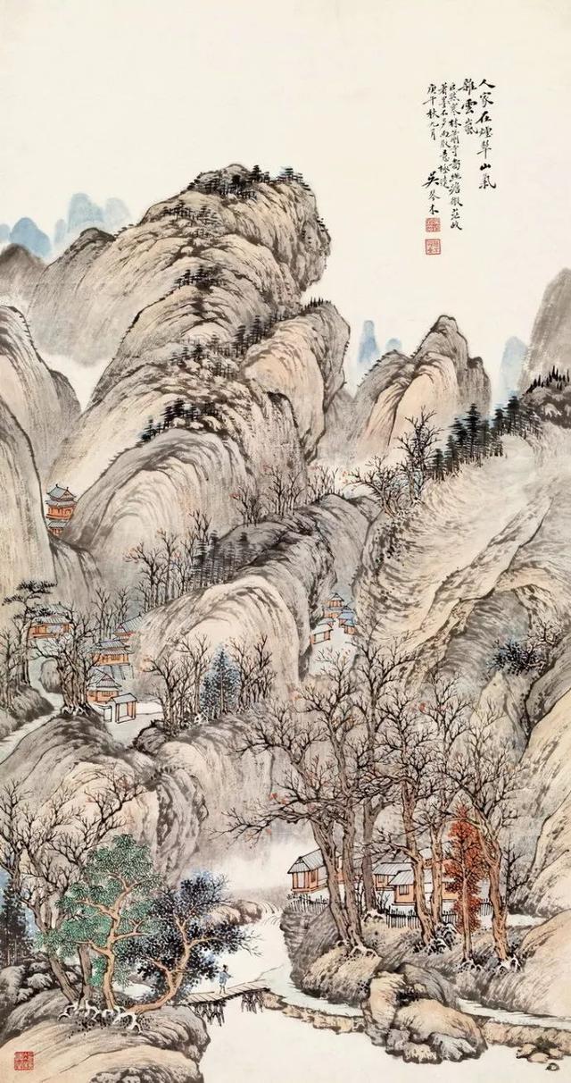 吴琴木山水画作品合辑