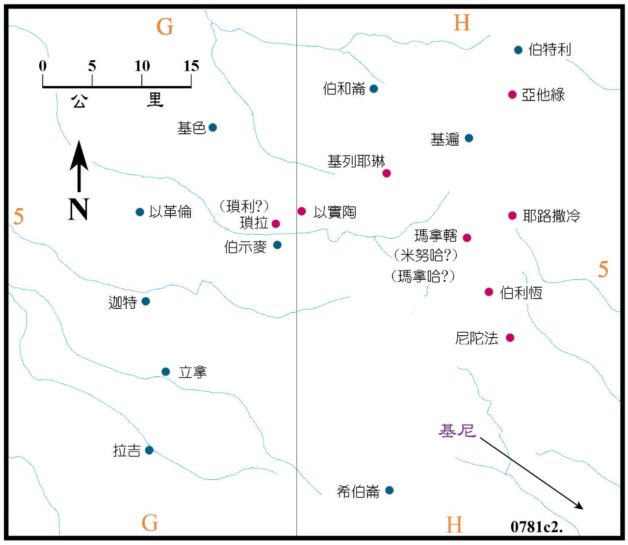 70张圣经地图值得收藏