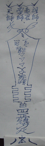 消灾解厄元雷佩带符消灾镇宅符正气符镇宅净水符泰山符岳元帅符制吊颈