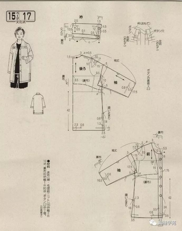 n款女士春装裁剪图(原型应用,一图做万款)