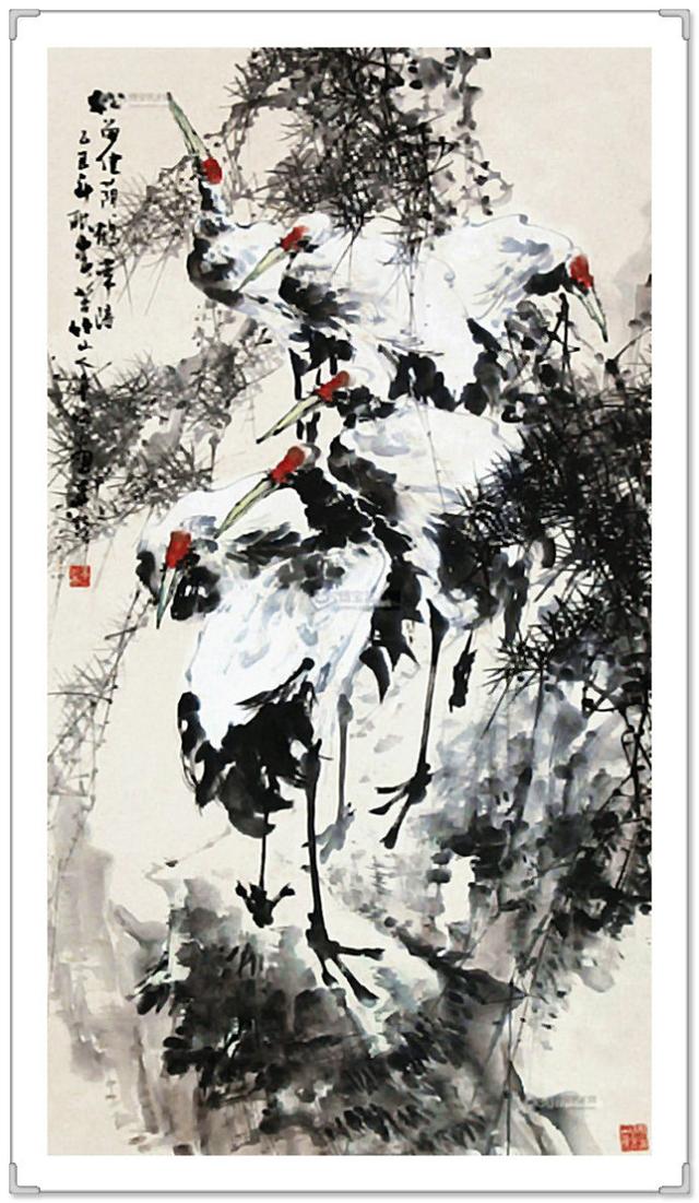 彩墨寄情 -- 林金定写意花鸟画