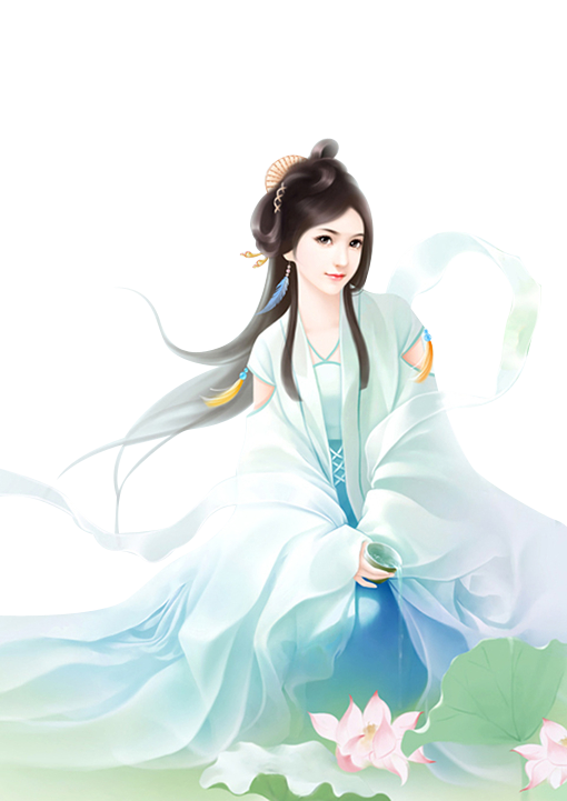 【png素材】古风美女免抠图6