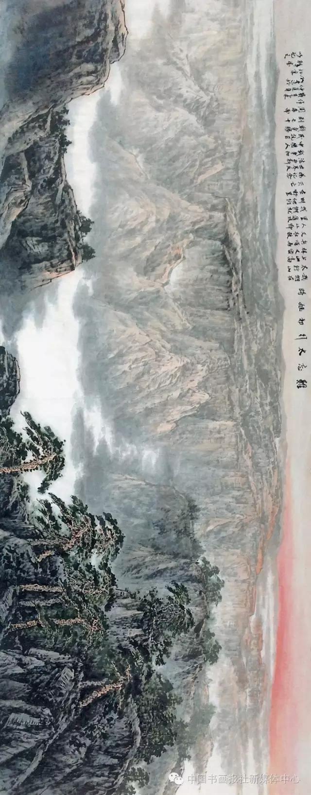 师古开今渐臻化境高明远山水画作品选刊