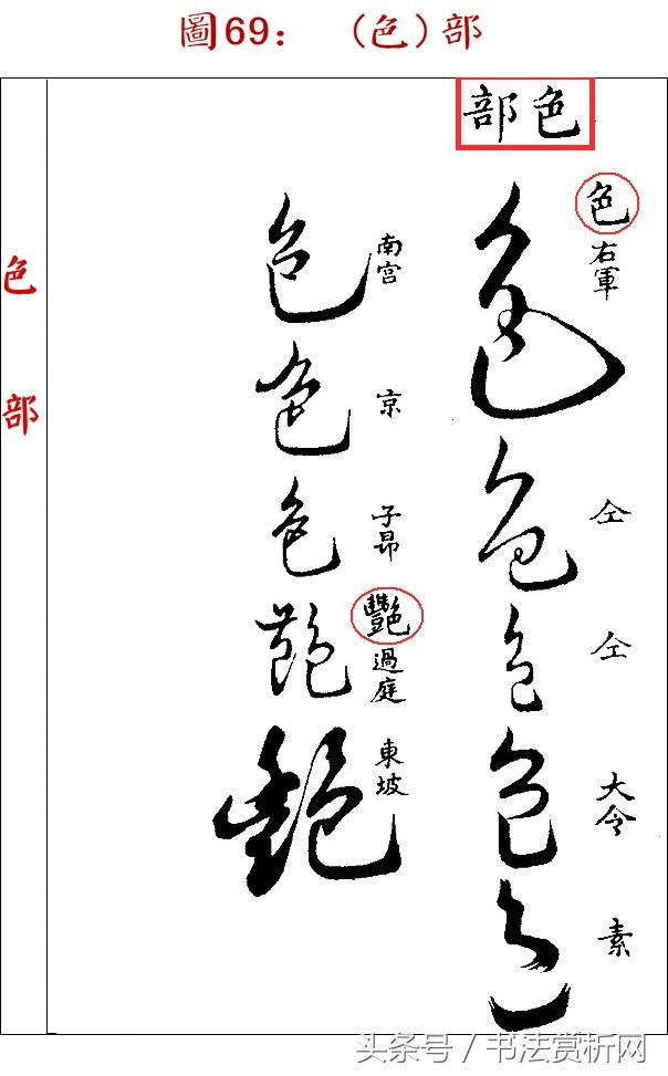 历代草书书法名家草体总汇(五)