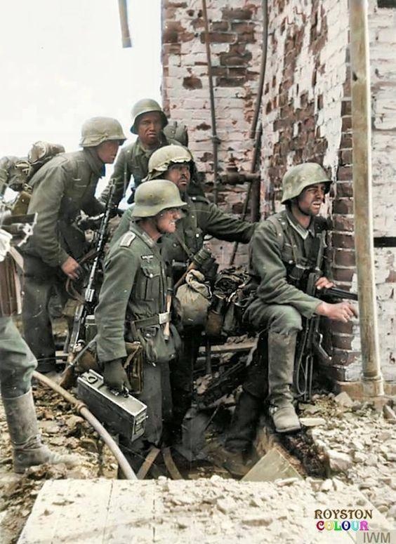 14张二战经典老照片张张凸显德军精锐气质
