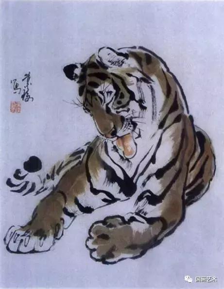 画老虎,要点是什么?把老虎分8半教学,这些技法太有用了