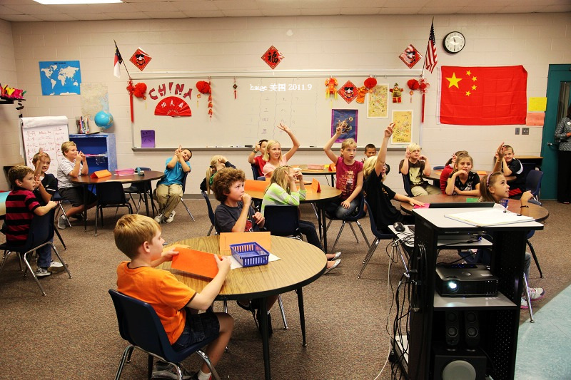 美国小学课堂真实状况