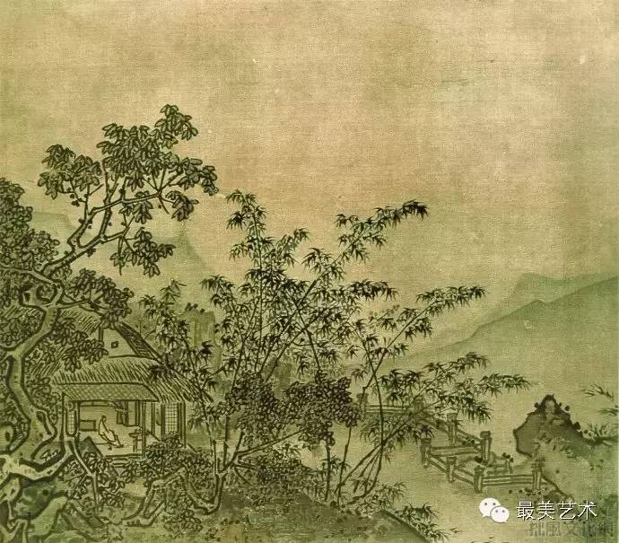学古人画山水的境界,南宋夏圭山水画作品欣赏