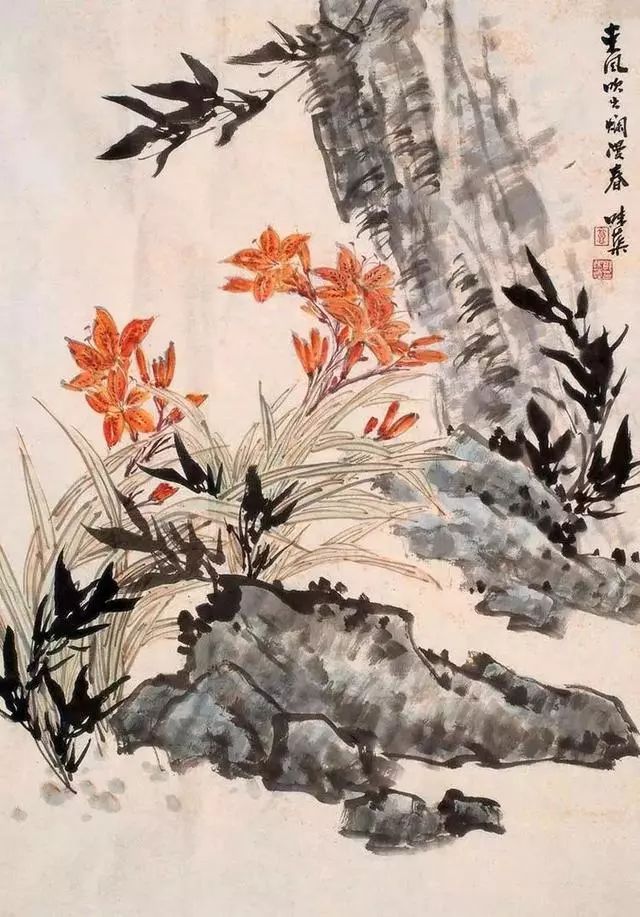 郭味蕖画作欣赏