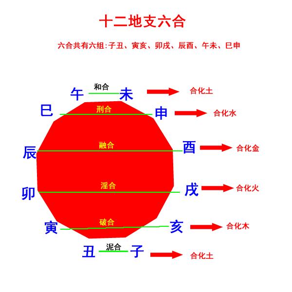 全面总结十二地支之间的关系