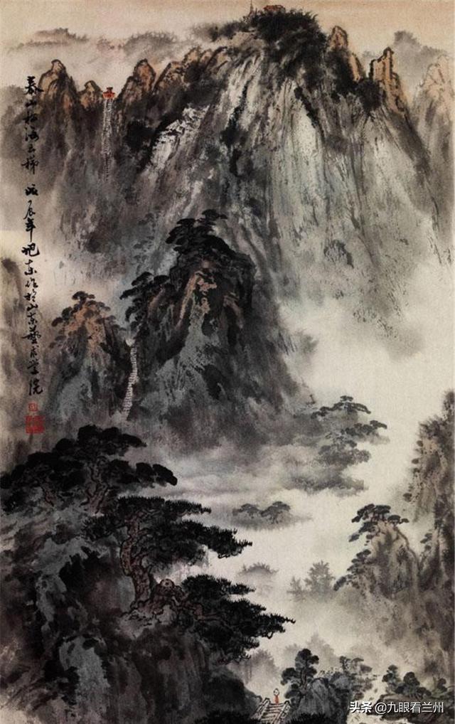 王旭东山水画作品,雄肆典雅,稳健空灵,苍辣秀润,荡涤心怀