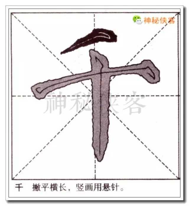 颜体楷书基本笔画 (附动态图演示)