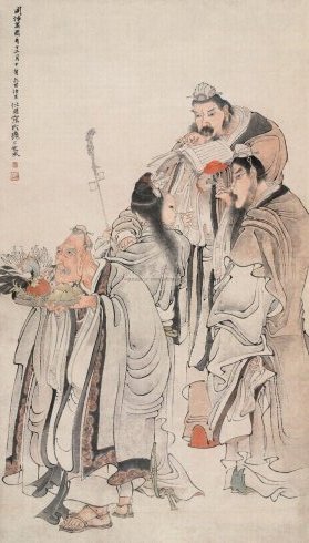 清任伯年人物画作品欣赏4